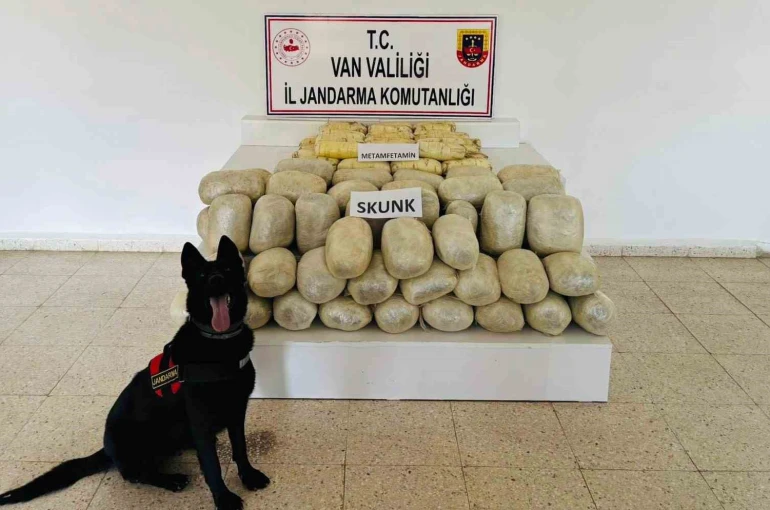 Van’da 106 kilo uyuşturucu madde ele geçirildi