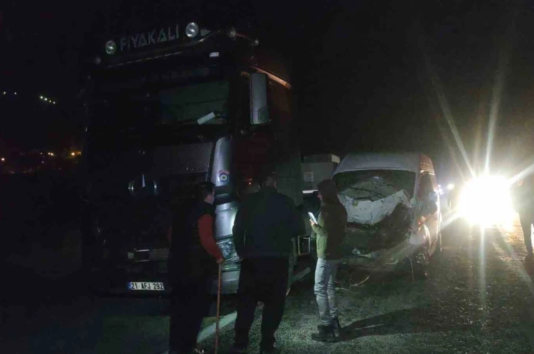 Van’da minibüs ve otomobil ineğe çarptı: Kazada 2 kişi yaralandı, inek telef oldu 