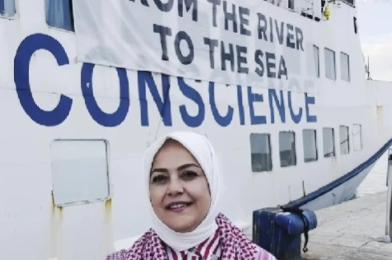 Vekil Ün ’Vicdan’ gemisiyle Gazze yolculuğuna çıktı 