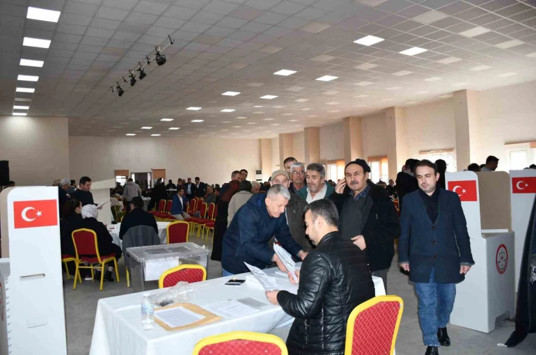 Vezirköprü Esnaf ve Sanatkârlar Odası genel kurulu 