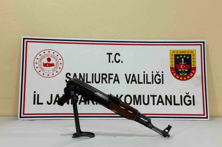 Viranşehir’de uzun namlulu silah ele geçirildi 