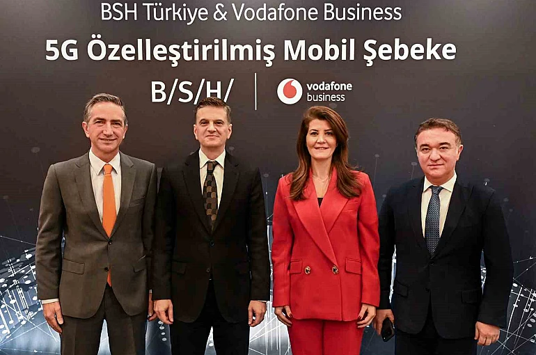 Vodafone ve BSH, 5G Özelleştirilmiş Mobil Şebeke teknolojisini devreye aldı 