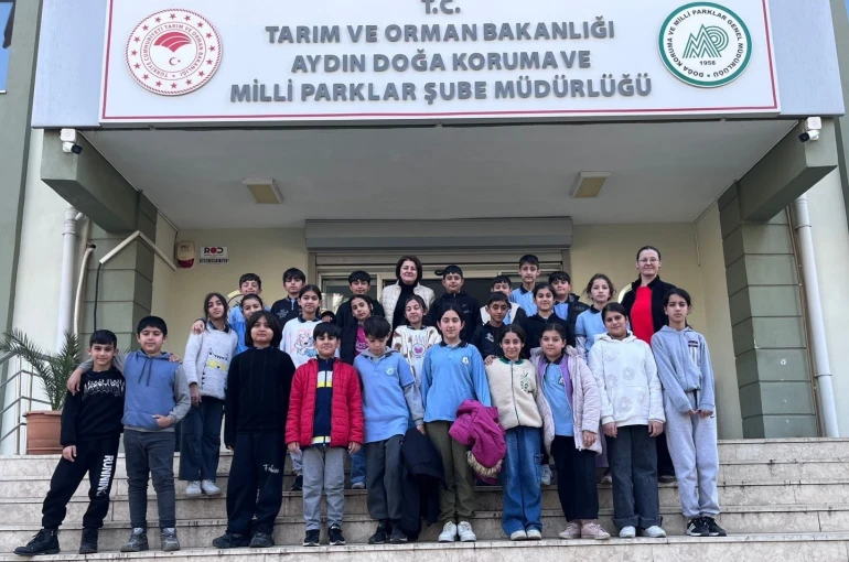 Yaban hayatını eğitim merkezinde öğrendiler 