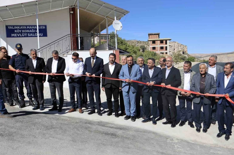 Yalınkaya Mahallesi’nde Cami ve Sosyal Tesislerin açılışı gerçekleştirildi 