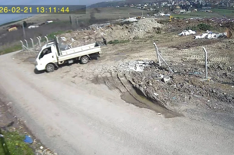 Yalova’da kaçak moloz dökümüne fotokapanlı ceza 