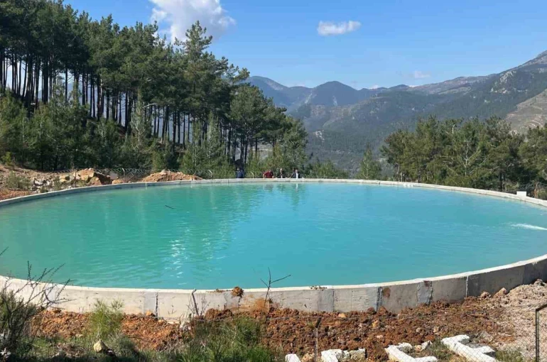 Yangın sezonu öncesi sevindiren tablo: Mersin’de su kaynakları doldu 