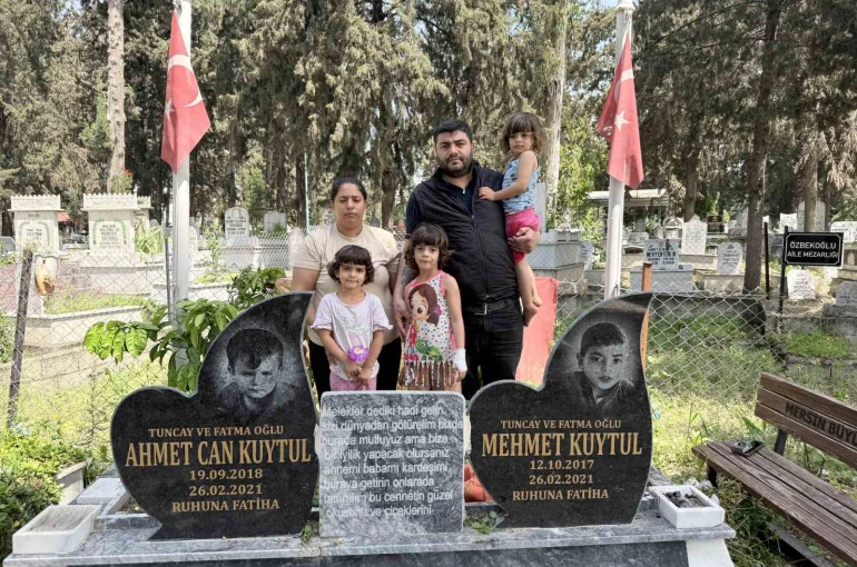 Yangında 2 evladını kaybeden anne yardım bekliyor 