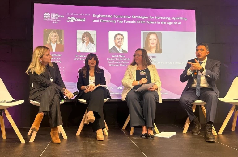 Yarını inşa eden ‘Mühendis Kızlar’ Davos gündeminde