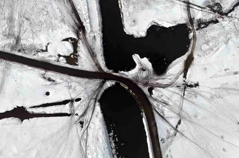 Yazın safari kışın buz pisti 