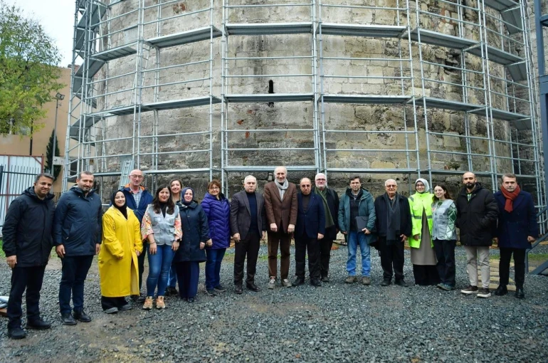 Yedikule Hisarı’ndaki Hazine Kulesi restore ediliyor 