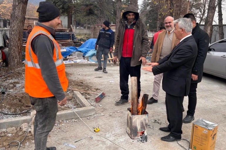 Yeni ilçe sağlık binasında sona doğru