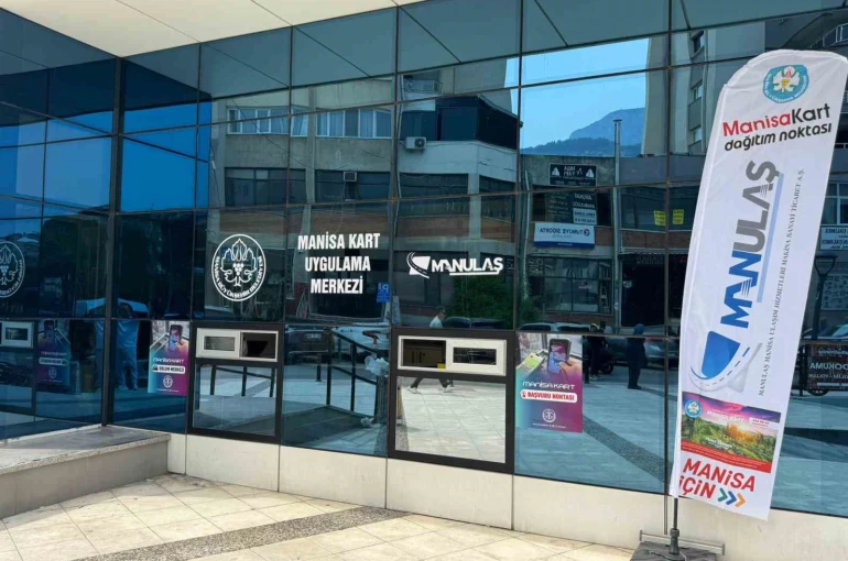 Yeni ManisaKart noktası hizmete başladı 