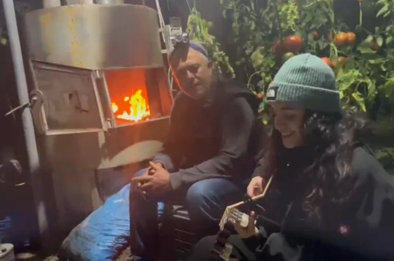 Yeni yıla ’don’ nöbetiyle girdiler 