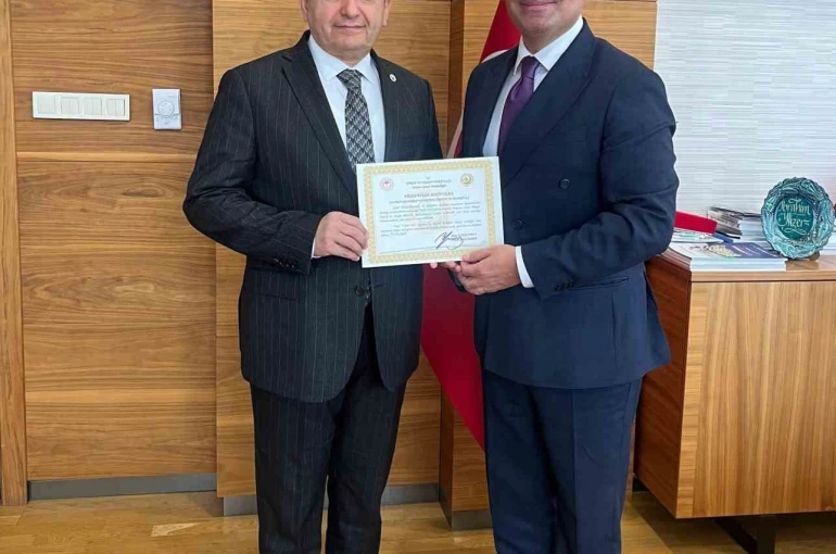 Yeniköy Kemerköy Enerji’ye 4 milyon fidan için takdir belgesi