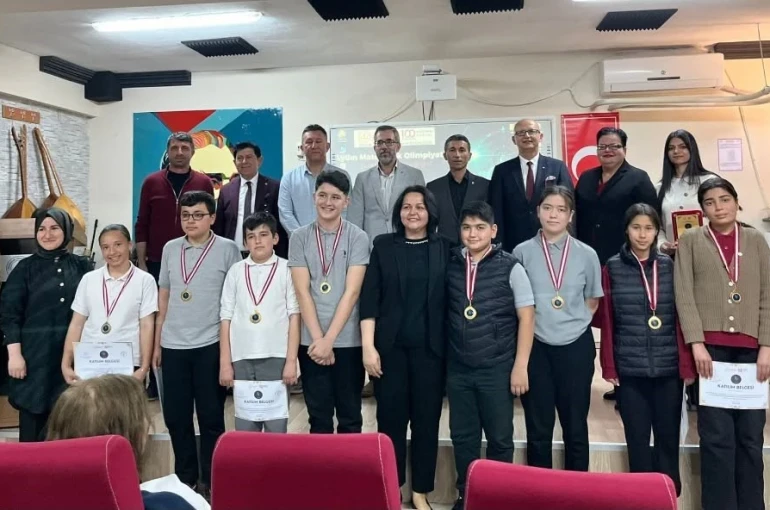 Yenipazar’da ortaokullar arası matematik olimpiyatı tamamlandı 