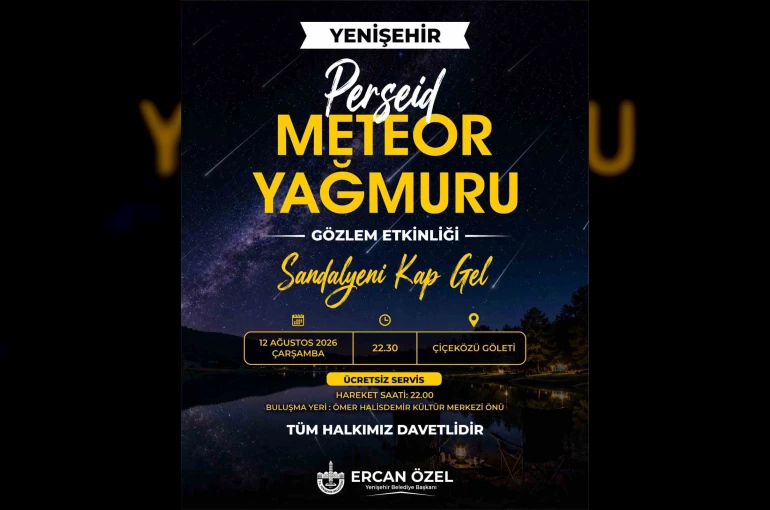 Yenişehir’de gözler gökyüzüne çevrilecek
