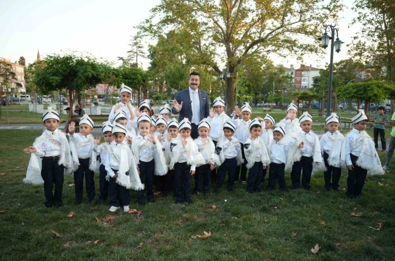 Yenişehir’de sünnet şöleni mutluluğu 