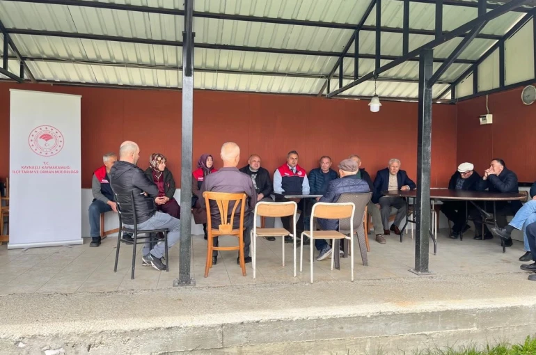 Yeşiltepe’de üreticilerle tarım ve destek buluşması 