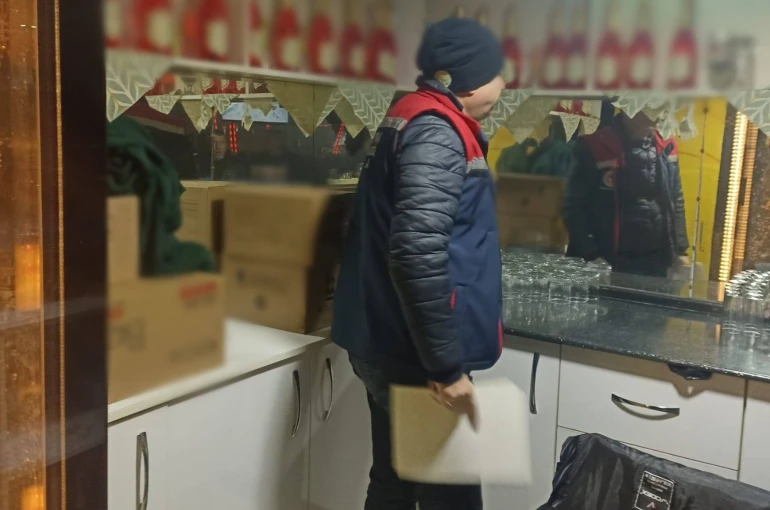 Yılbaşı öncesi Bozdoğan’da umuma açık eğlence yerleri denetlendi 