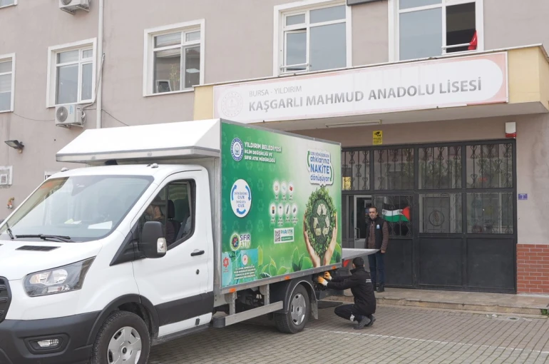 Yıldırım’da plastiğe fren: 31 okula arıtma, 32 bin öğrenciye matara 