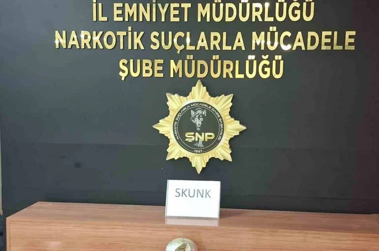 Yolcunun çantasından uyuşturucu çıktı 