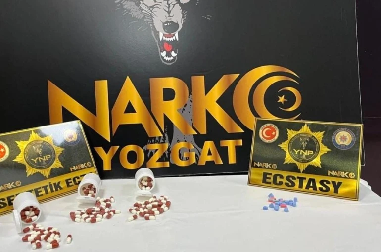 Yozgat’ta 192 adet uyuşturucu hap ele geçirildi 