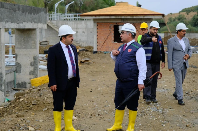 Yozgat’ta 25 bin metrekare alanda Atık Su Arıtma Tesisi inşa ediliyor 