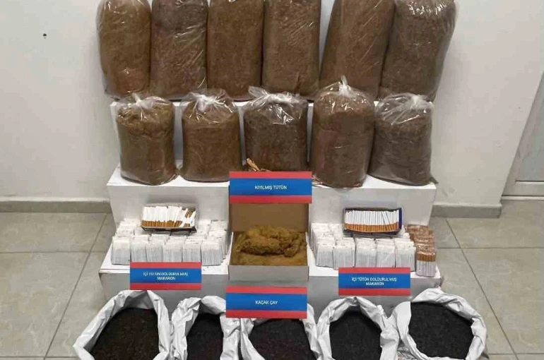 Yozgat’ta bin 340 adet makaron ele geçirildi 