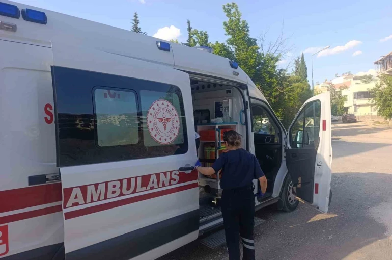 Yüksekten düşen çocuk yaralandı 