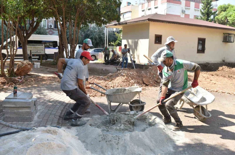 Yükseliş’in parkı daha güvenli ve konforlu hale geliyor