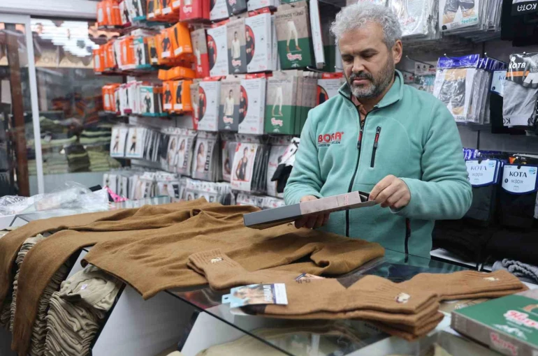 Yün ürünler soğuk havalarda vücudu koruyor