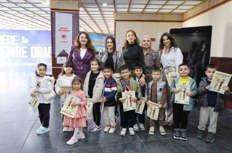 Yunusemreli çocuklar gönüllerince eğlendi 