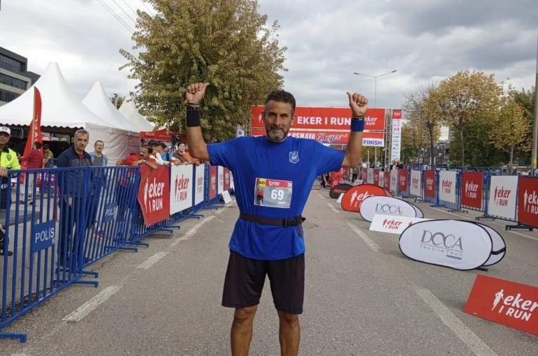 Yunusemreli maratoncudan Uludağ’da gümüş madalya 