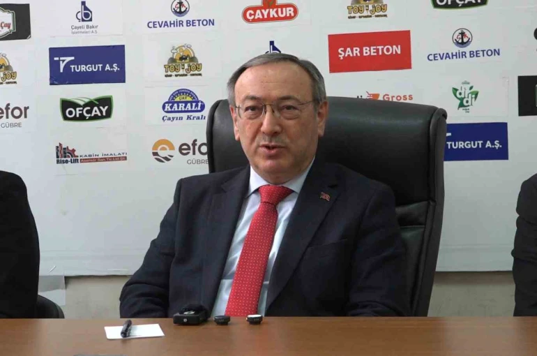 Yusuf Ziya Alim: "2025 yılında 160 bin ton kuru çay olarak üretim yapıldı"