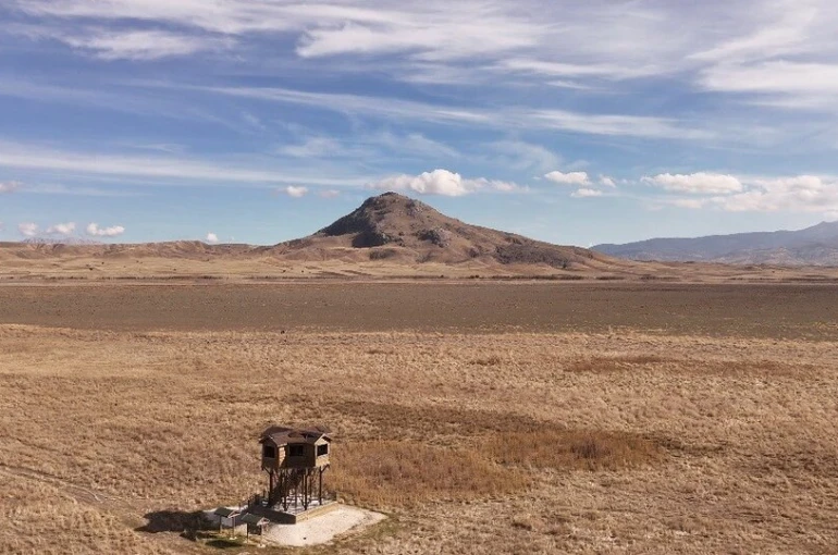 Yüzlerce kuş türüne ev sahipliği yaparken kuraklığa yenik düştü