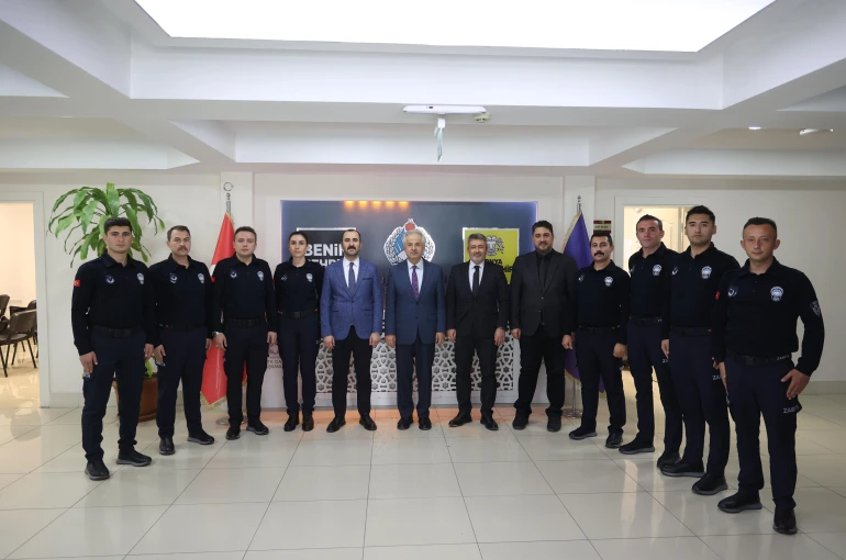 Zabıta komiserliği sınavını kazananlar göreve başladı