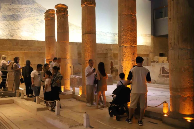 Zeugma Mozaik Müzesi bayramda ziyaretçi akınına uğradı