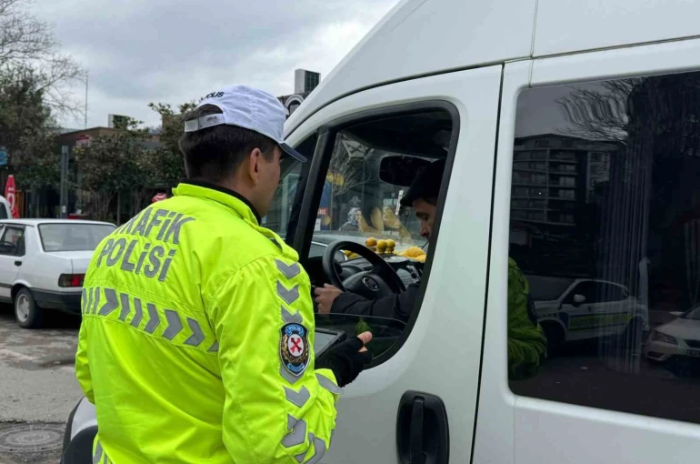 Zonguldak’ta ticari araçlara sıkı denetim 