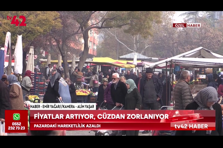 Fiyatlar artıyor, cüzdan zorlanıyor.