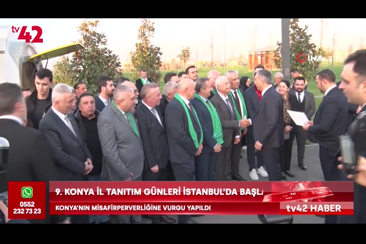 9. Konya İl Tanıtım Günleri İstanbul’da başladı