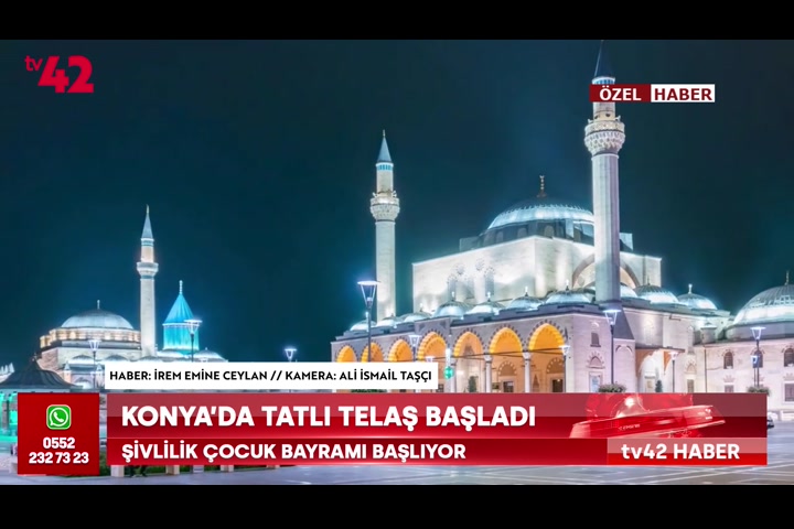 Konya’da tatlı telaş başladı