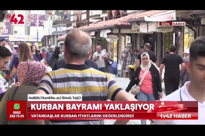 Vatandaşlar Kurban fiyatlarını ve kararlarını değerlendirdi