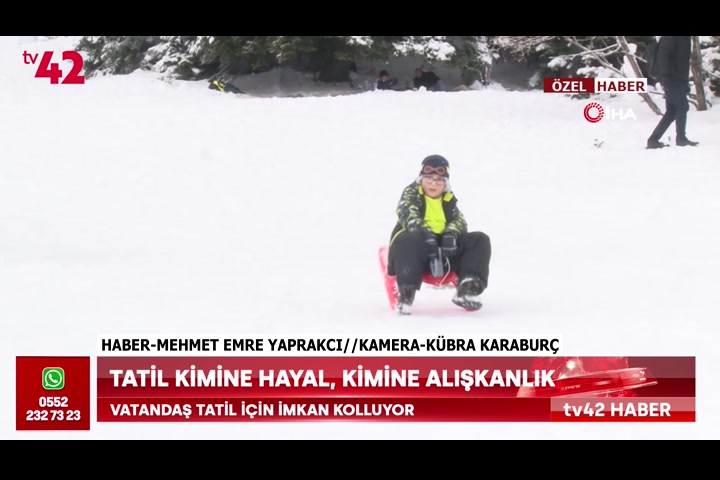 Tatil kimine hayal, kimine alışkanlık
