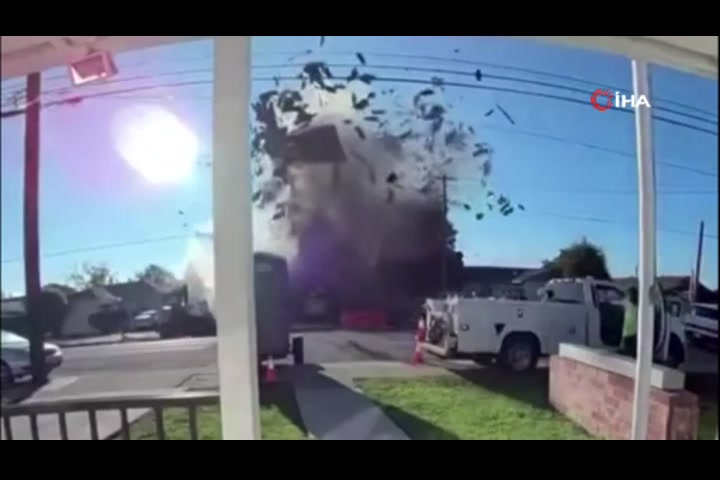 Doğal gaz patlaması sonucu 6 yaralı