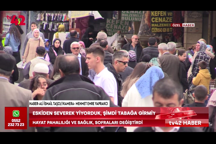 Eskiden severek yiyorduk, şimdi tabağa girmiyor