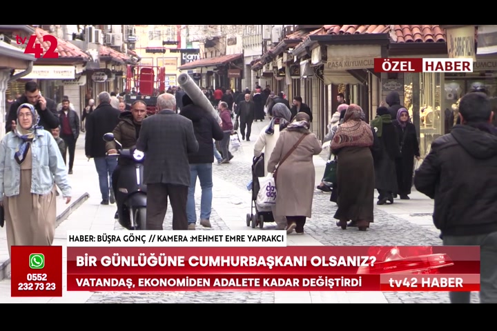 Bir günlüğüne Cumhurbaşkanı olsanız ne yaparsınız?