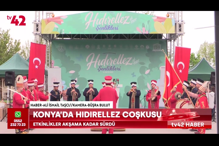 Konya’da Hıdırellez coşkusu