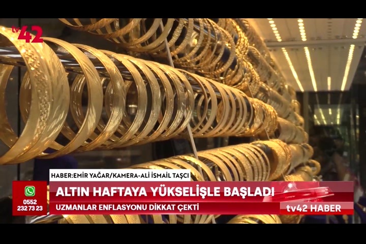 Altın haftaya yükselişle başladı