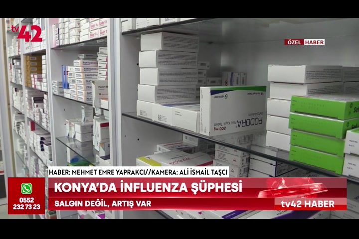 Konya’da Influenza şüphesi