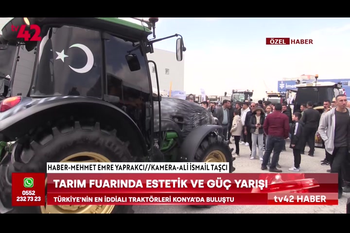 Türkiye’nin en iddialı traktörleri Konya’da buluştu